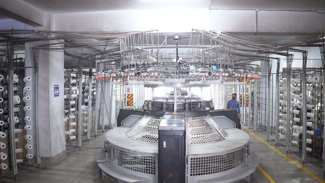 Knitting Machine Floor